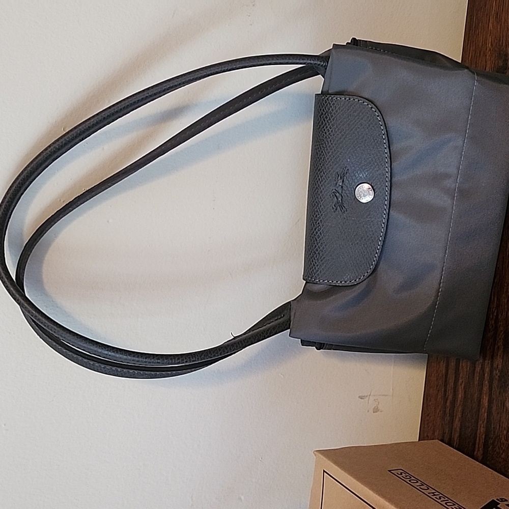 Longchamp Grey Bag